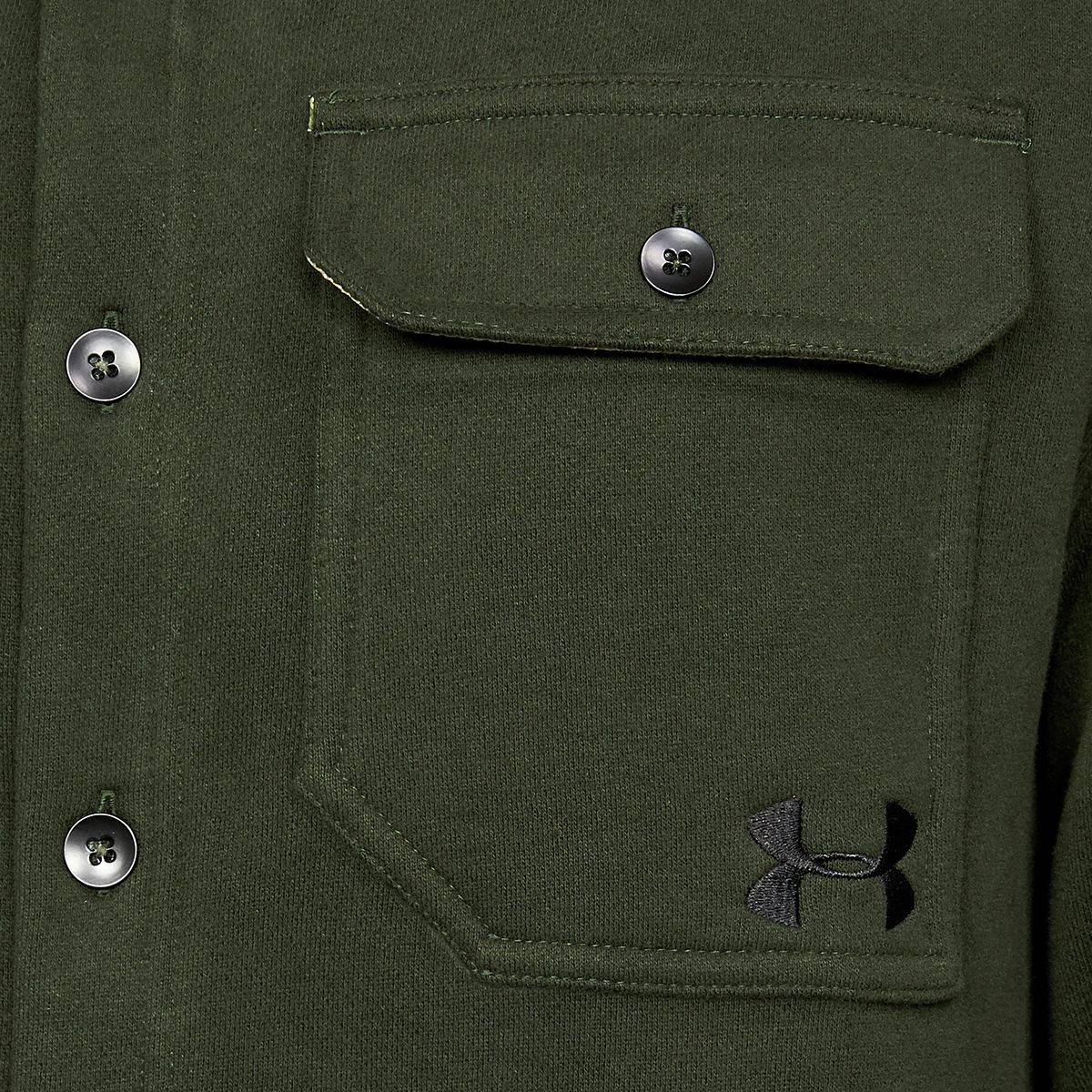 Under Armour Buckshot LongSleeve Fleece Shirt Men's Clothing