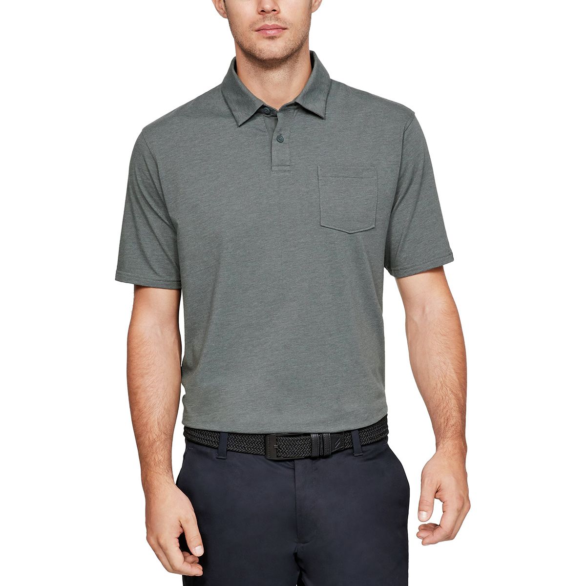 under armour mens charged cotton scramble polo shirt