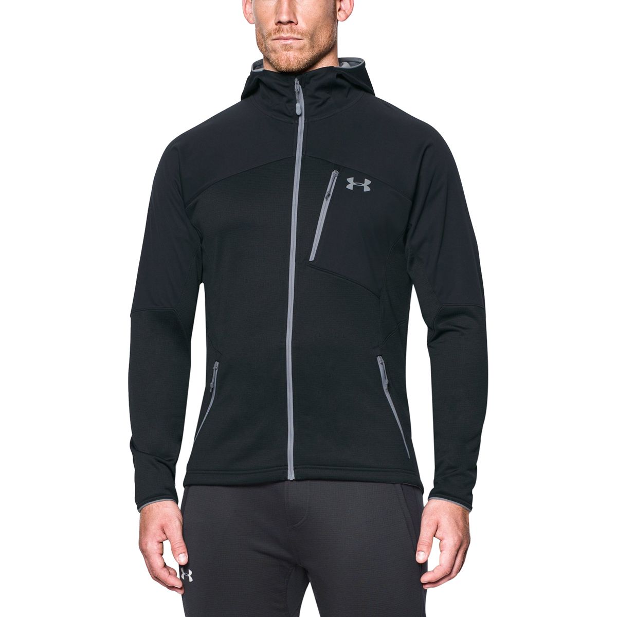 Under Armour Coldgear Reactor Hooded Fleece Jacket Men's