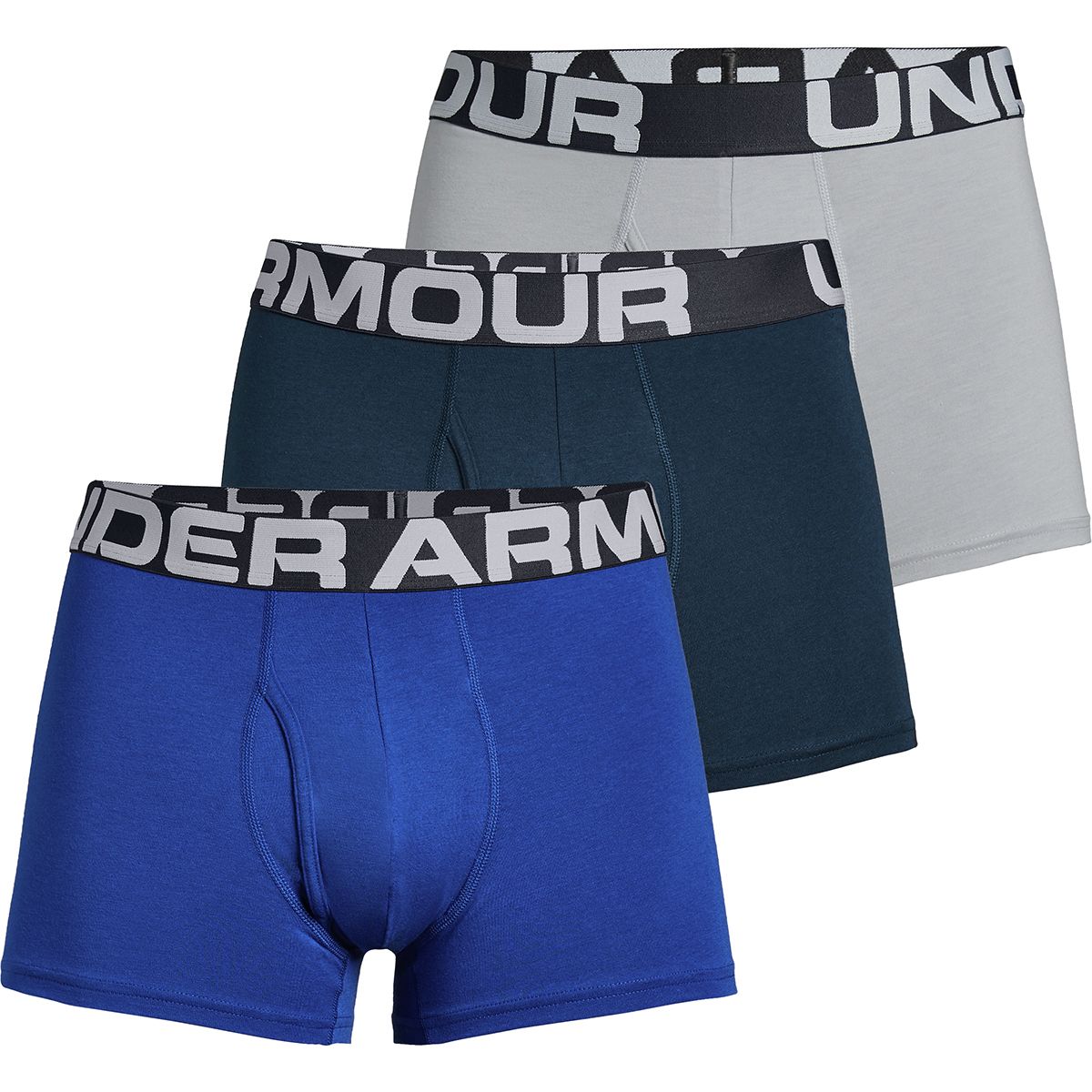 Under Armour Charged Cotton 3in Underwear - 3-Pack - Men's ...