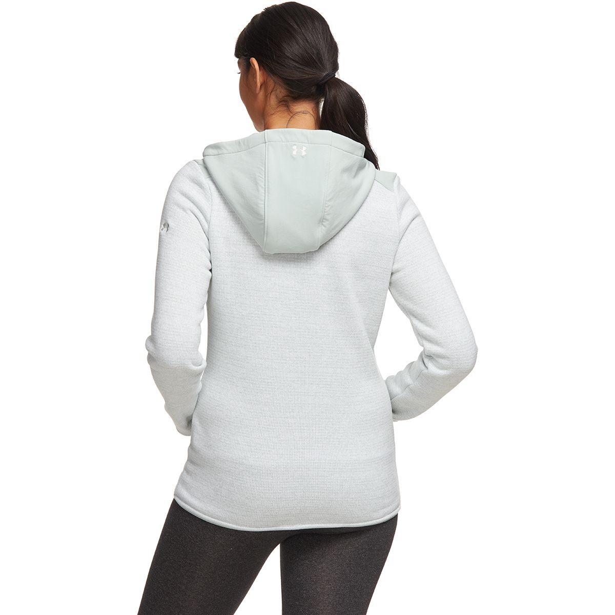 Under Armour Women Hoodie Sweatshirt Coldgear Semi Hooded Fitted