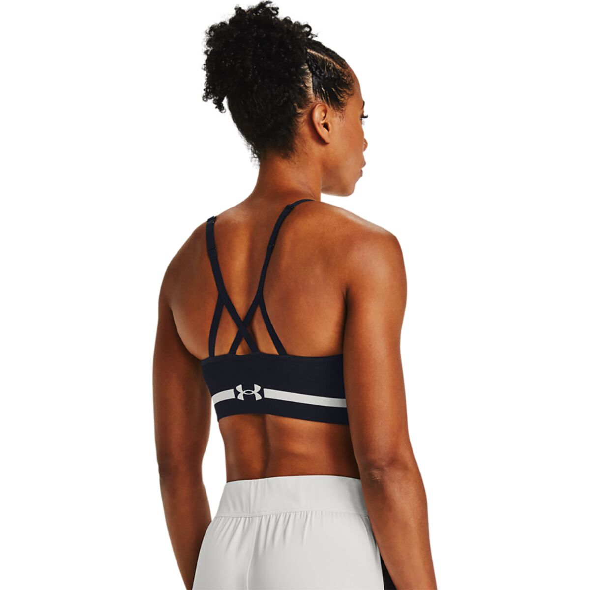 Under Armour Seamless Low Long Bra - Women's - Clothing