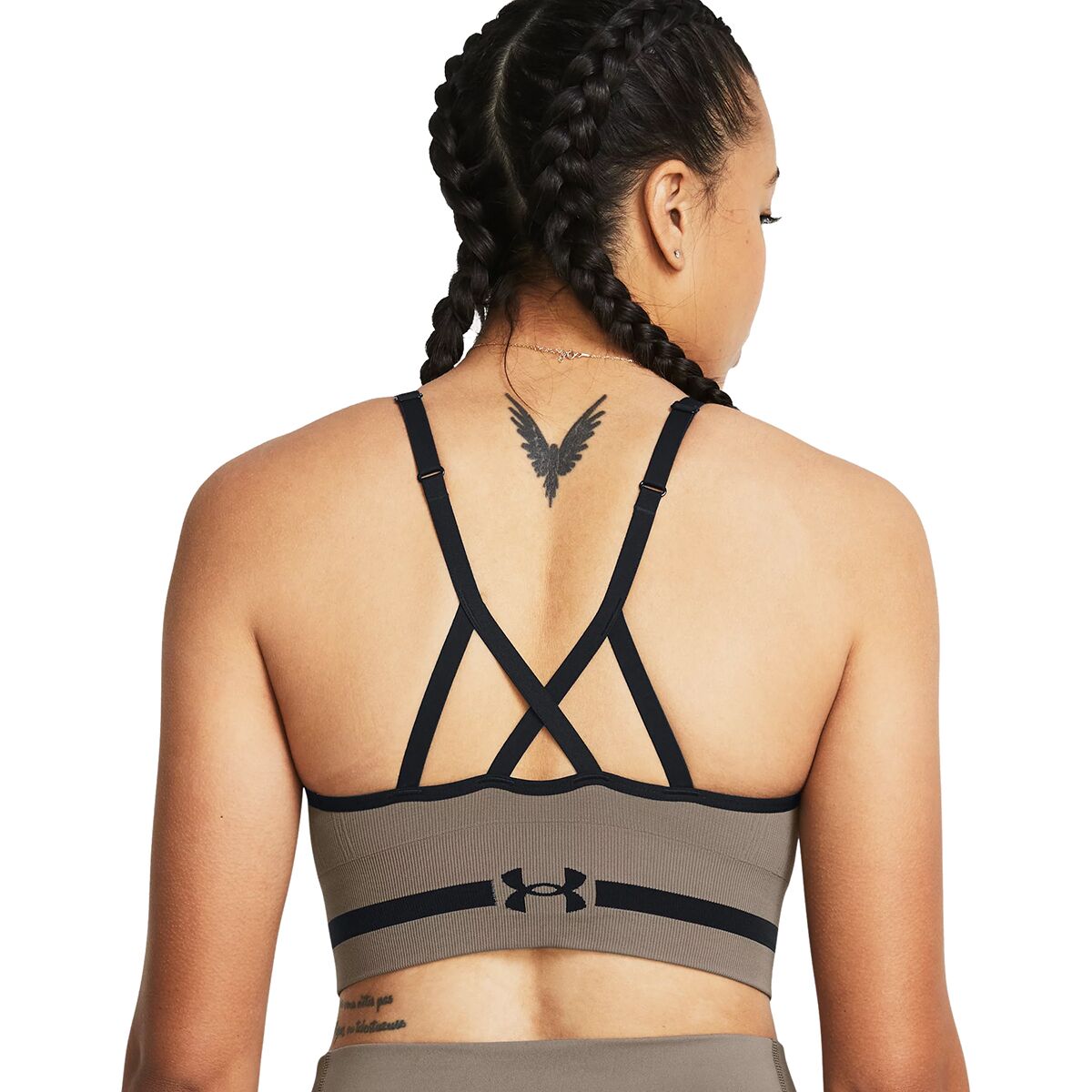 Under Armour Seamless Low Long Bra - Women's - Clothing