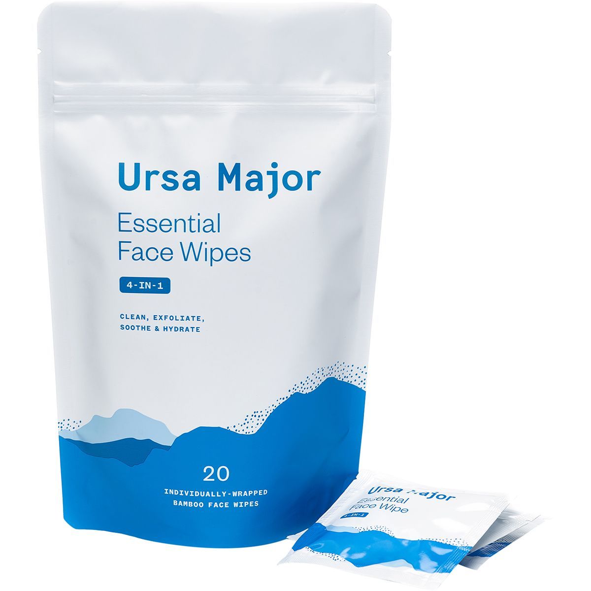 Ursa Major Ursa Major Essential Face Wipes 20Pack Hike & Camp