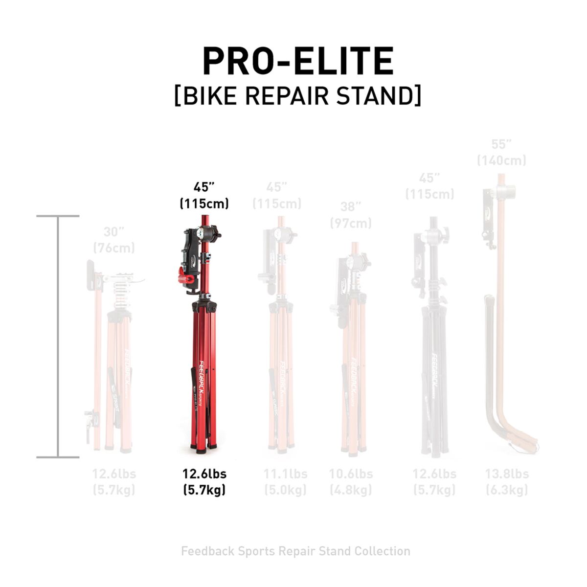 Feedback Sports Pro Elite Bicycle Repair Stand Bike