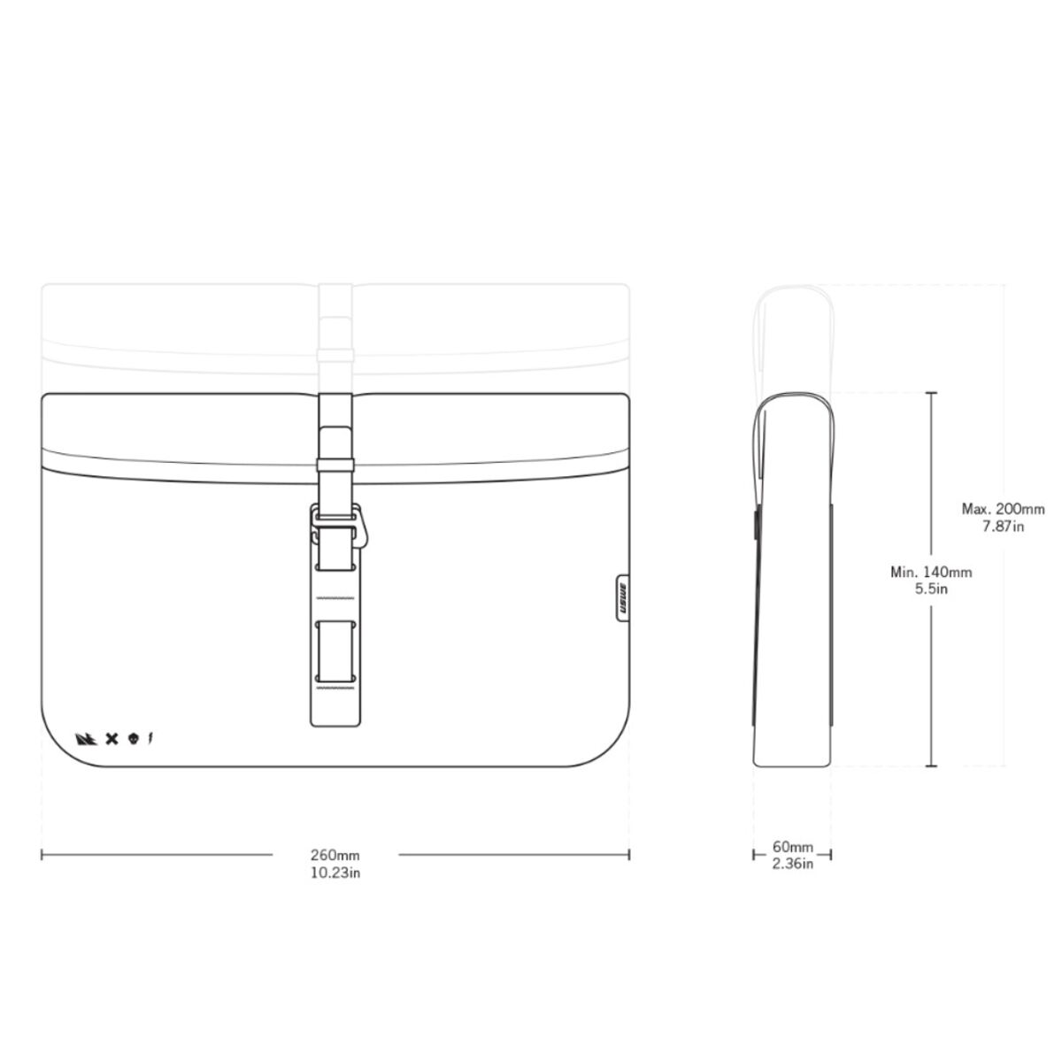 USWE Handlebar Accessory Bag