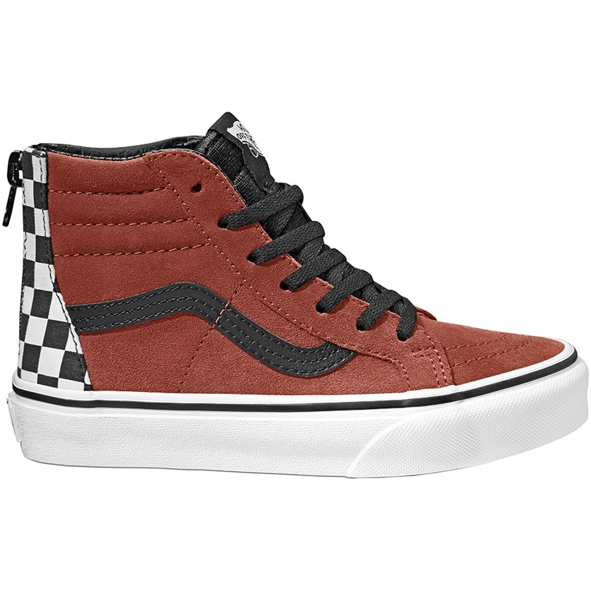 vans skate shoes kids Brown