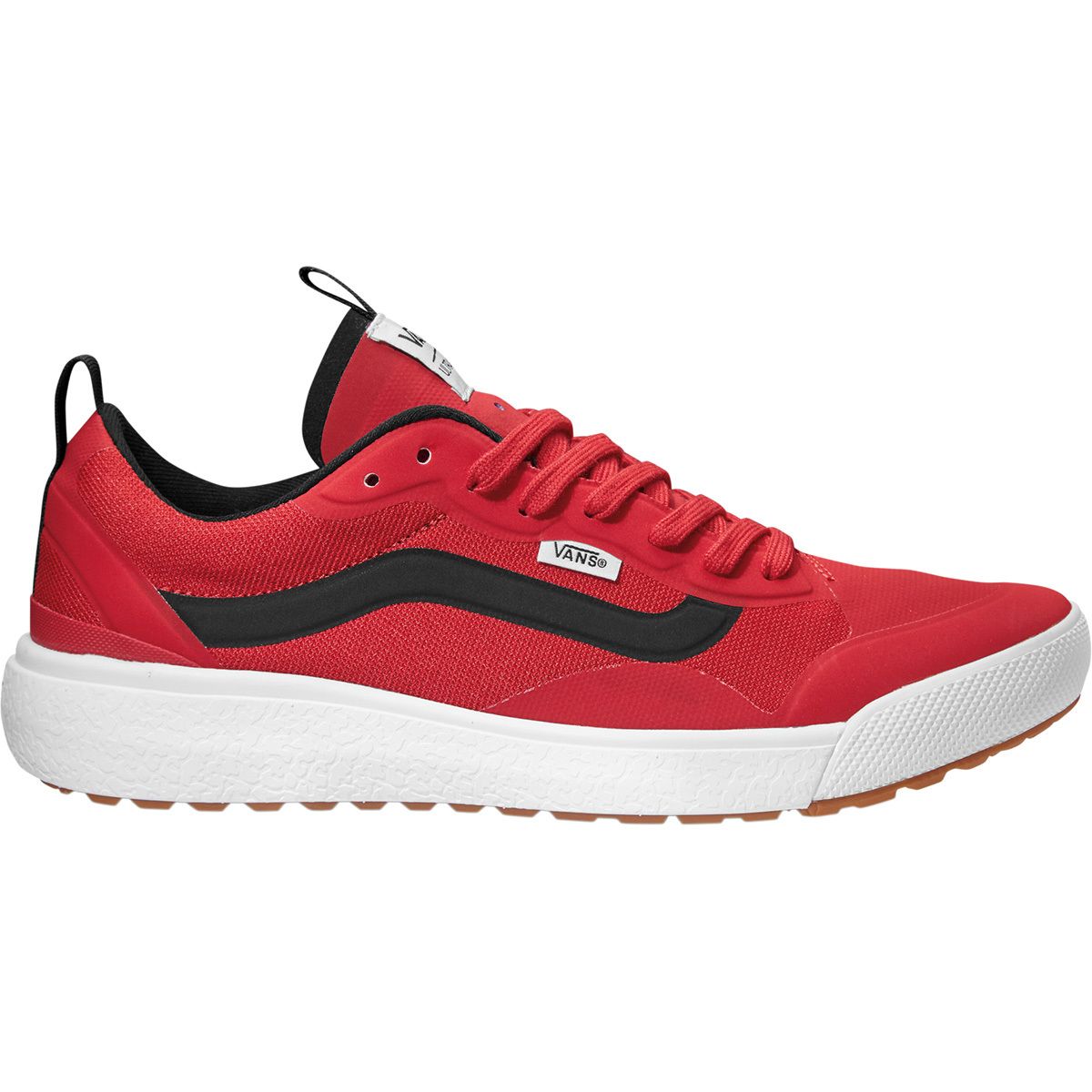 vans running shoes red