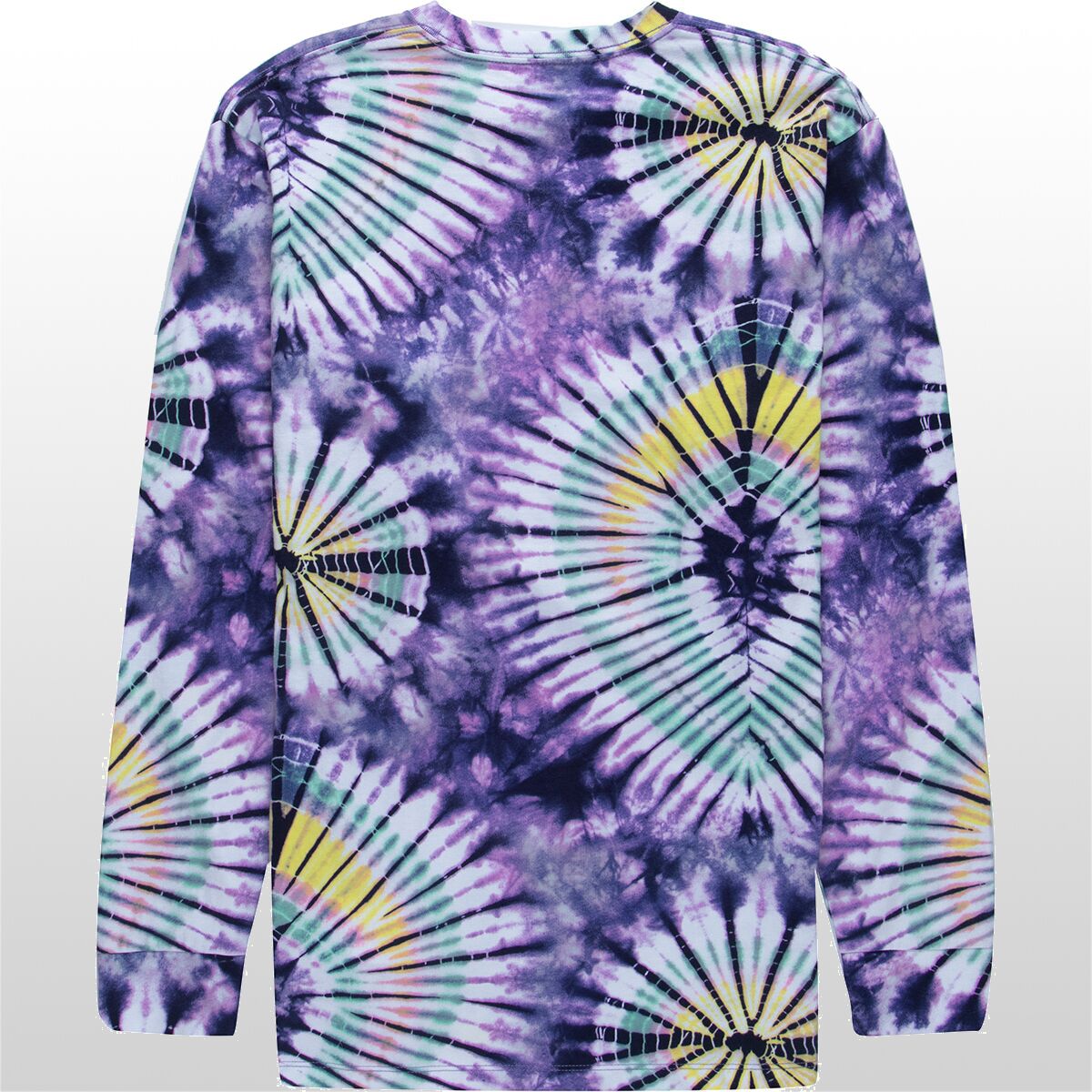 Vans Burst Tie Dye LongSleeve TShirt Men's Clothing