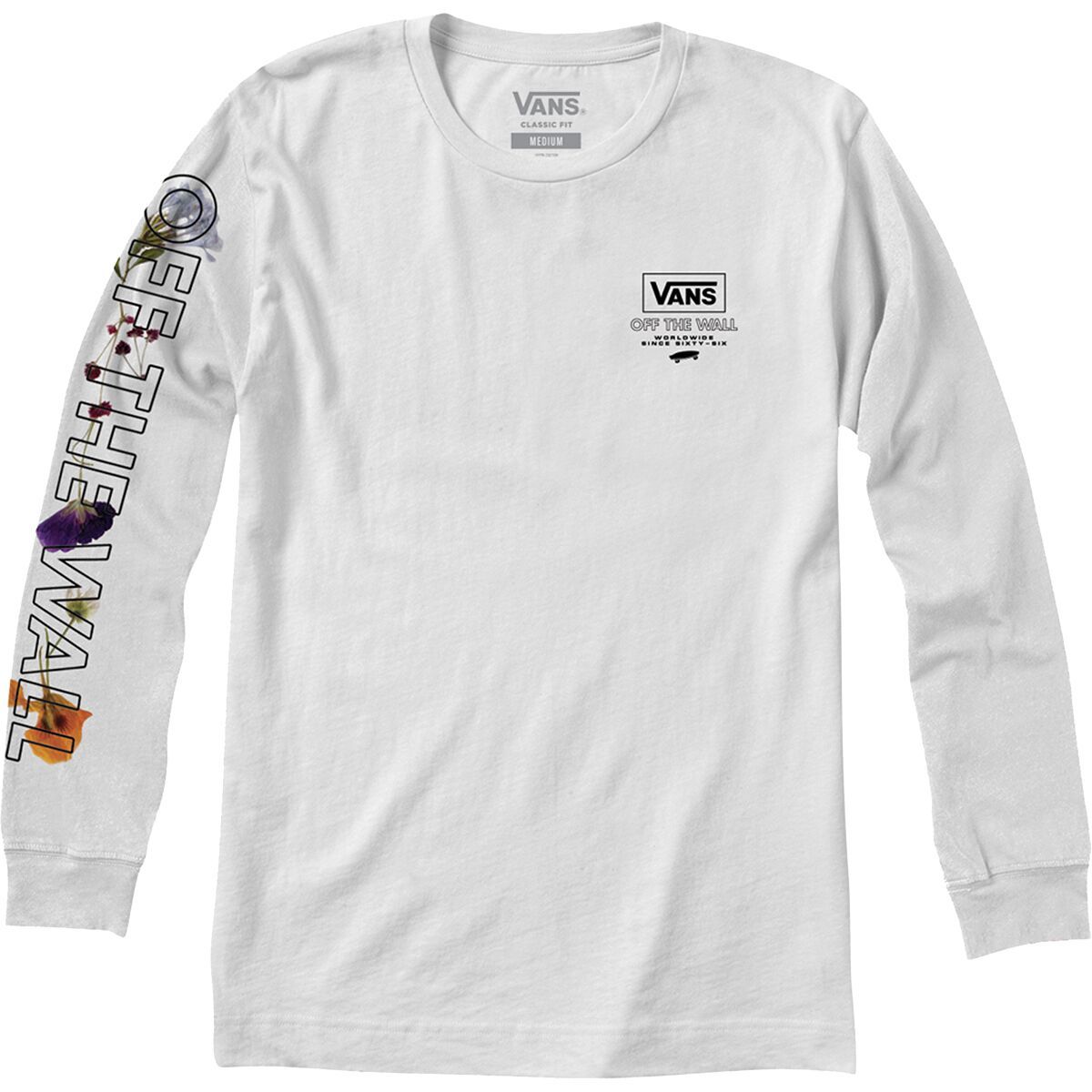 Vans Pressed Floral LongSleeve Shirt Men's Clothing