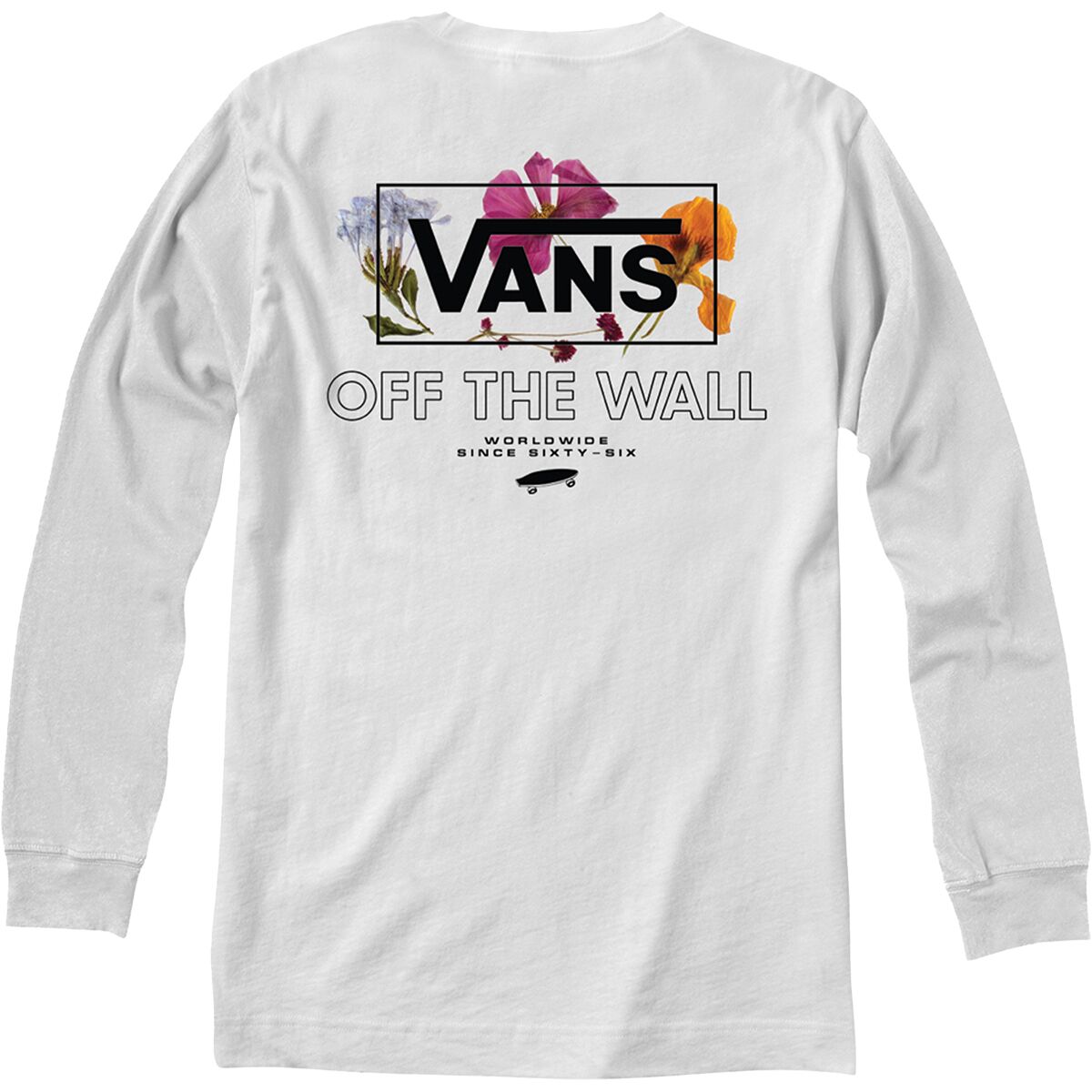 Vans Pressed Floral LongSleeve Shirt Men's Clothing