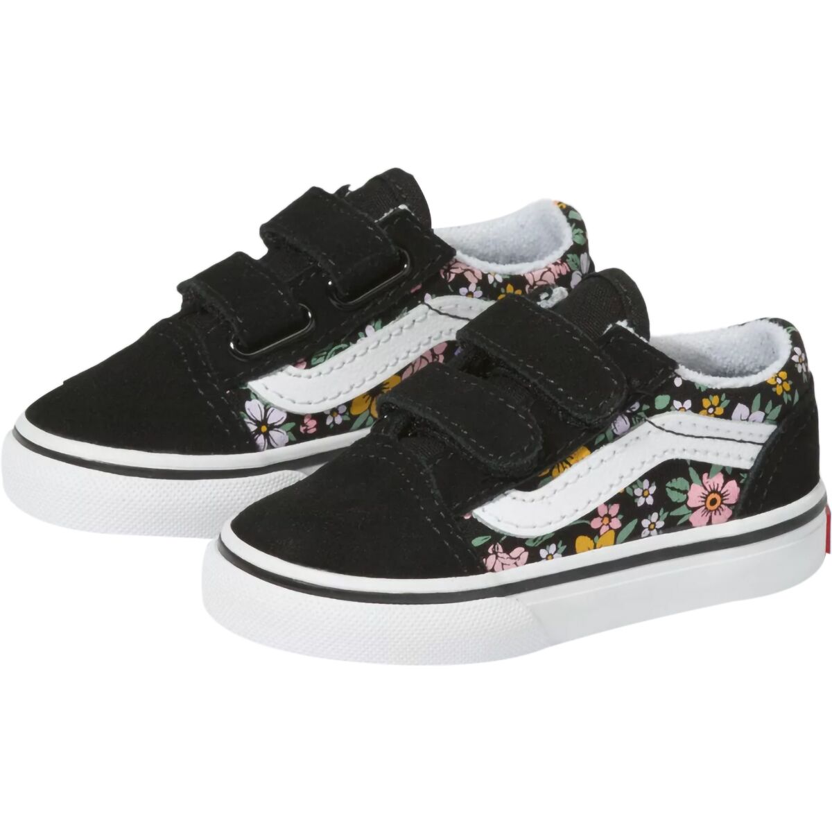 Vans Floral Old Skool V Skate Shoe Toddler Girls' Kids