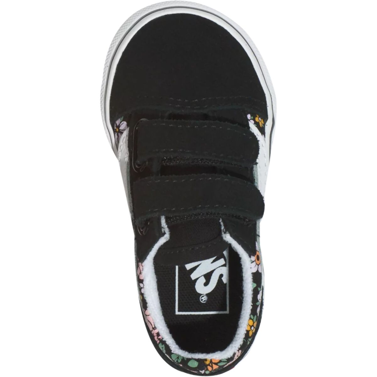 Vans Floral Old Skool V Skate Shoe Toddler Girls' Kids