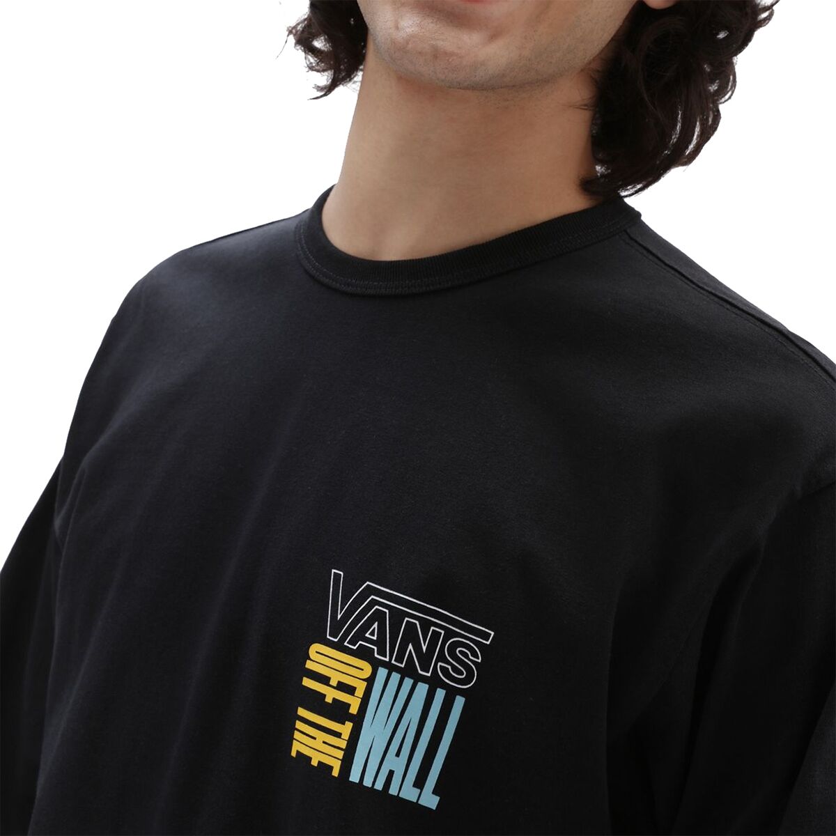 Vans Off The Wall Stacked Up Long-Sleeve T-Shirt - Men's - Clothing