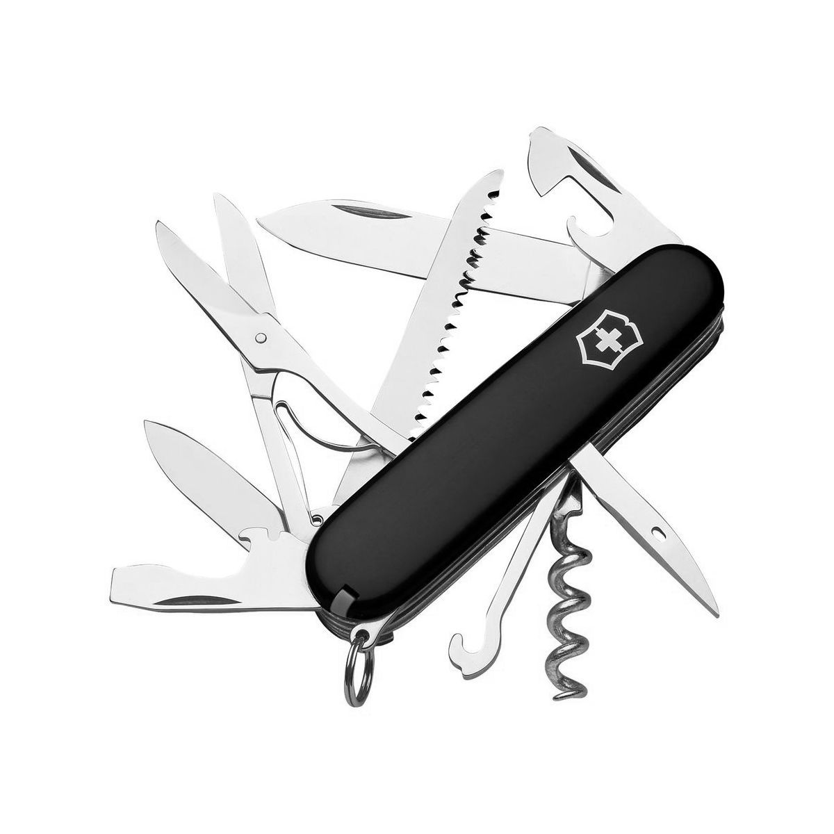 Victorinox Huntsman Swiss Army Knife, Medium, Multi Tool, Camping Knife, 15 Functions, Large - View #7