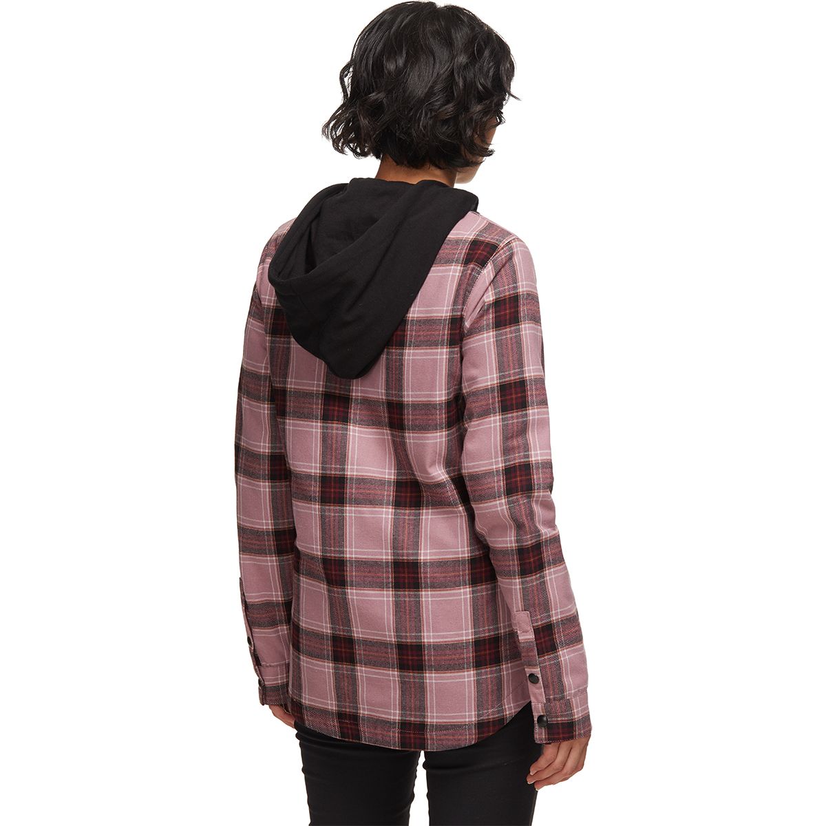Hooded Flannel Jacket Women's