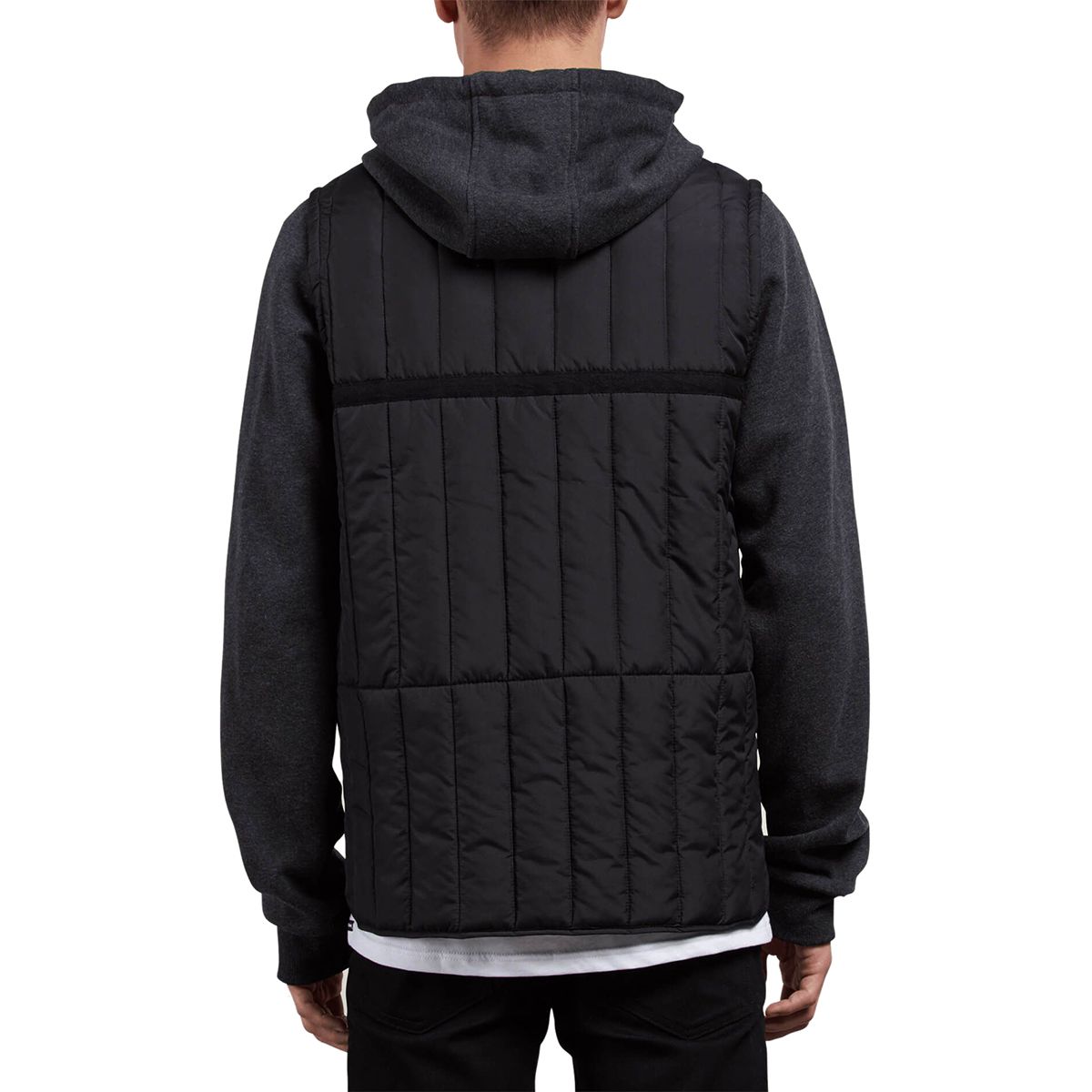 Stripester Puffer Jacket Men's Clothing