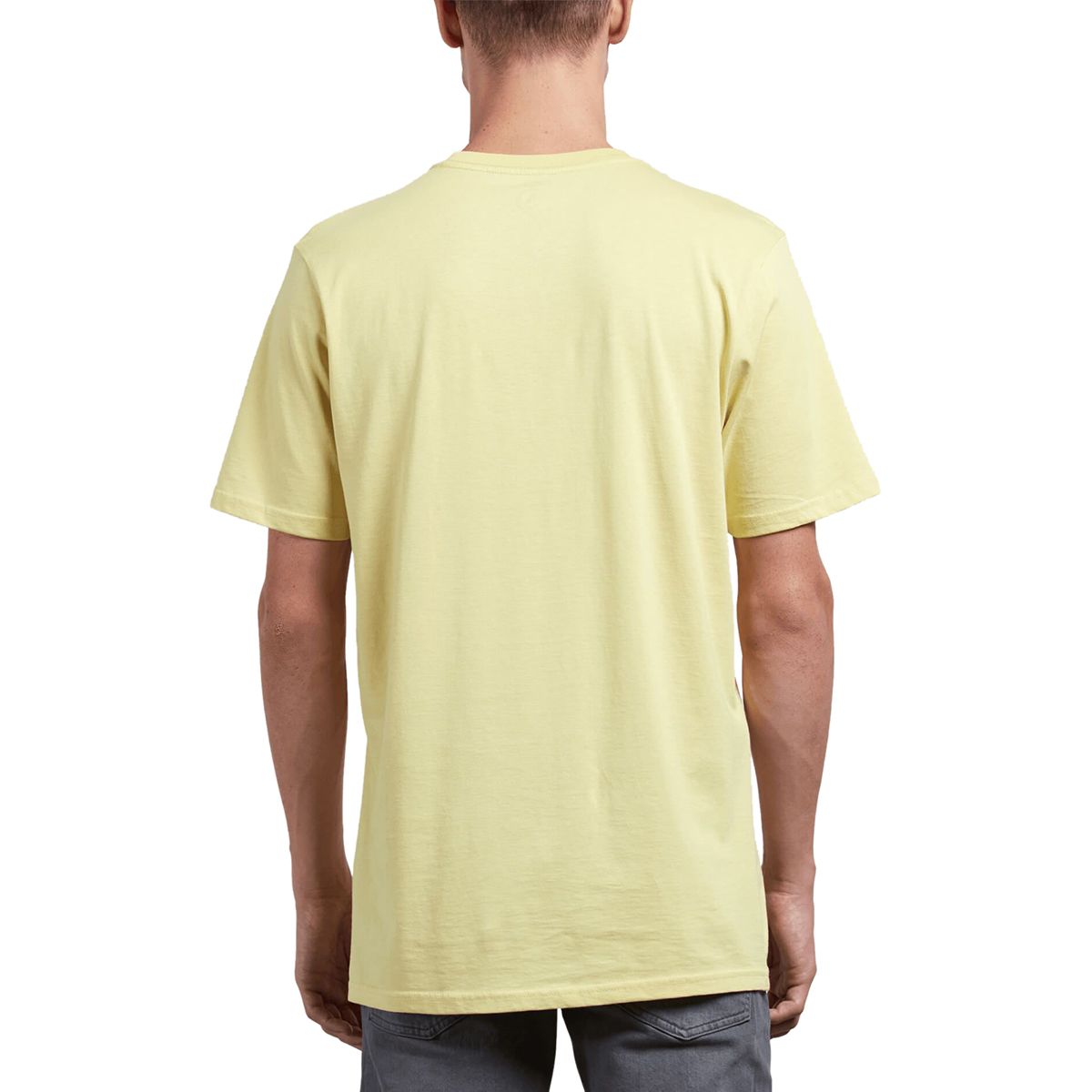 T-shirt Volcom Homme – Gris, Motif Graphique – Taille M – Occasion Très Bon état