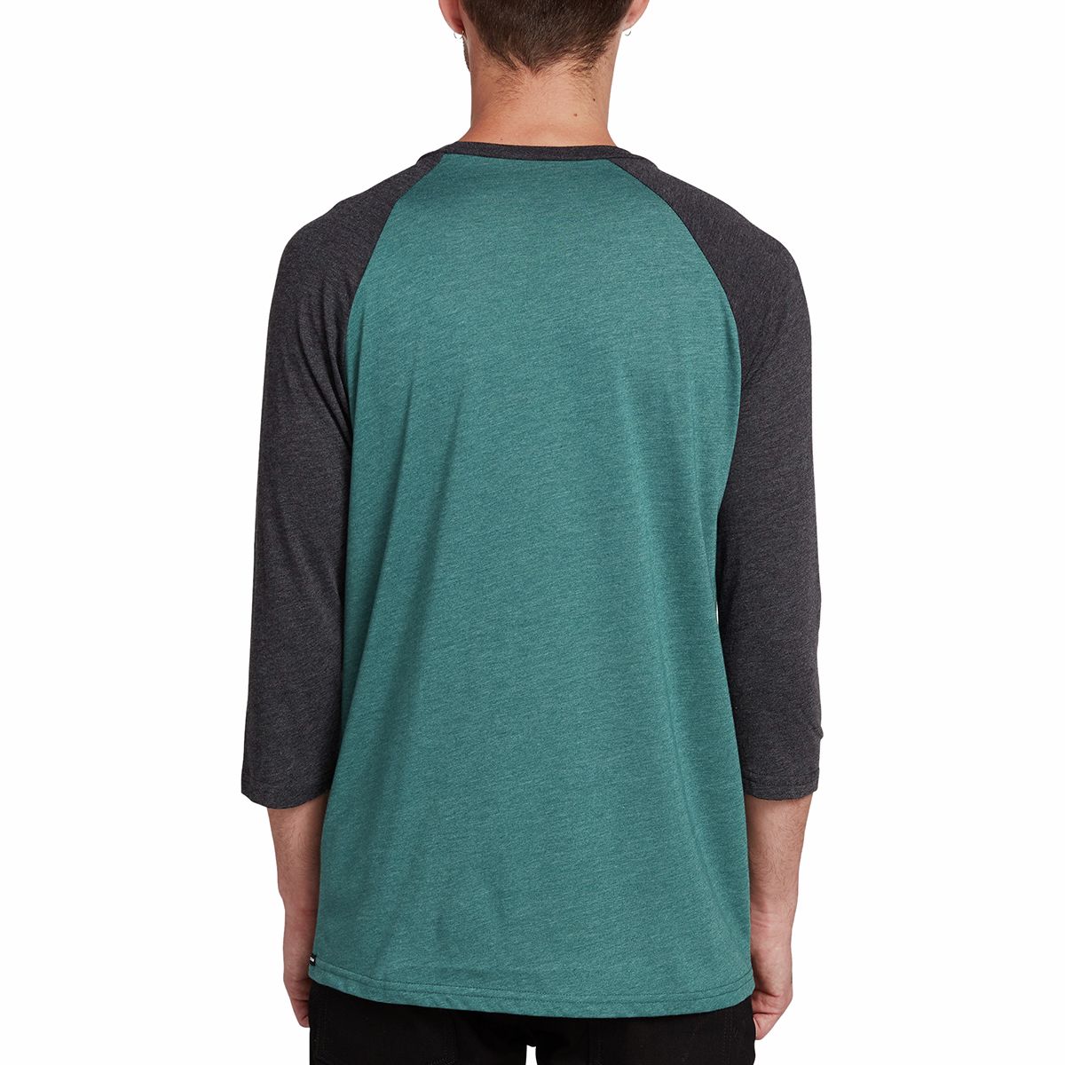 Volcom Solid Heather Raglan 3/4-Sleeve T-Shirt - Men's - Clothing