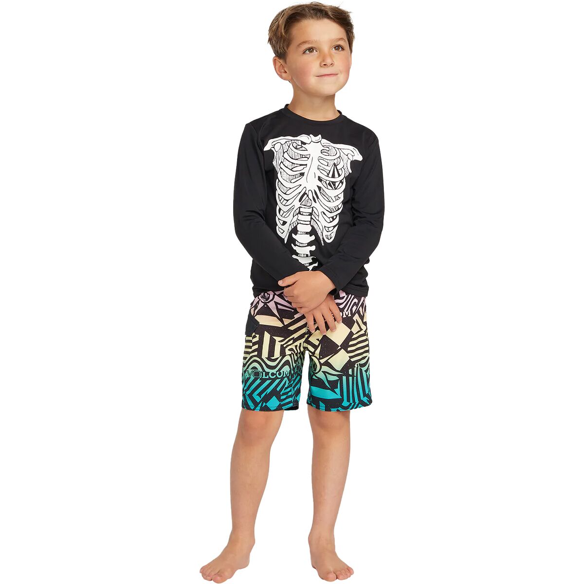 Skeleton LongSleeve Rashguard Kids' Kids