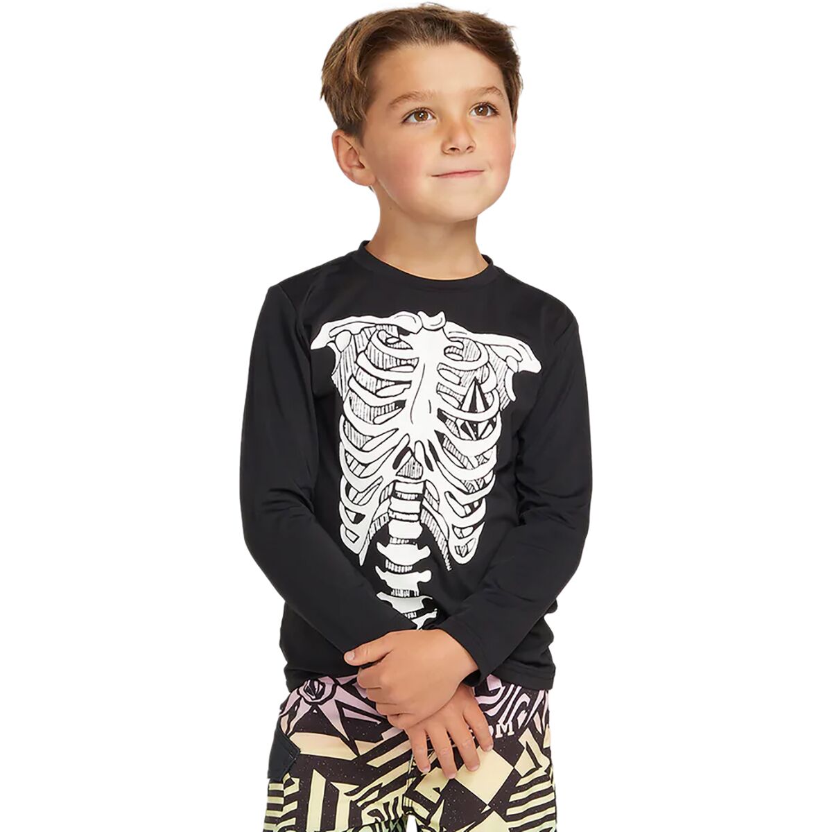 Skeleton LongSleeve Rashguard Toddlers' Kids