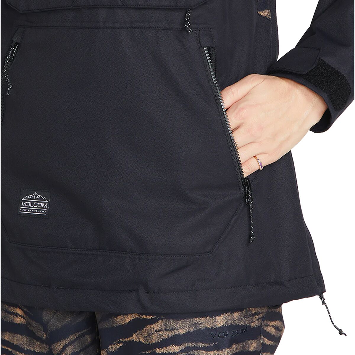 Mirror Pullover Jacket Women's Clothing