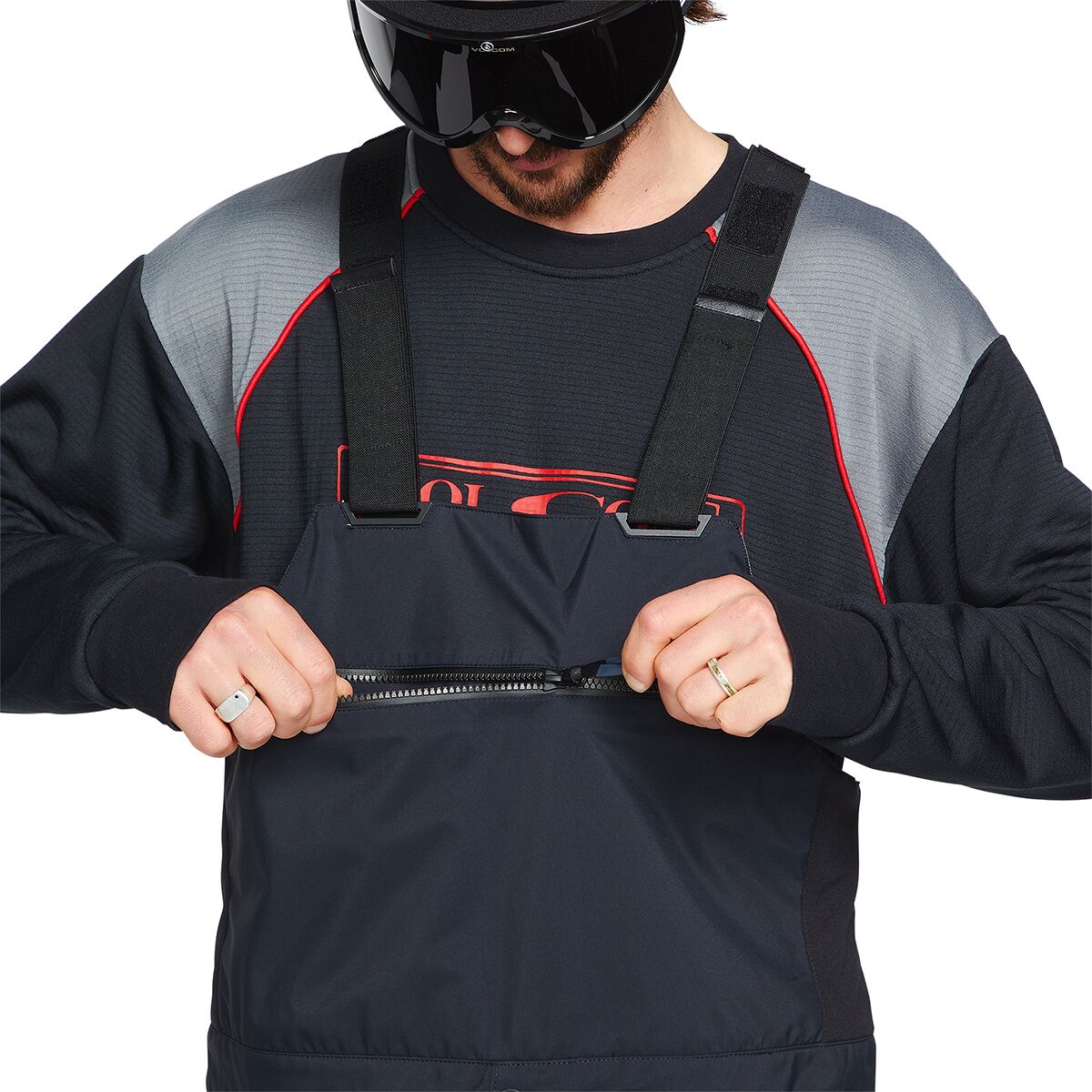 3L GORETEX Bib Overhauler Pant Men's Clothing