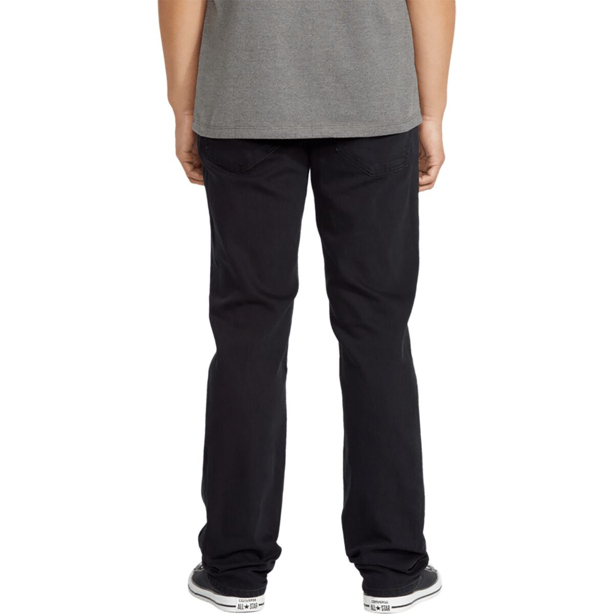 Мужские брюки Volcom Solver Denim Pant, цвет: Чёрный — фото 2