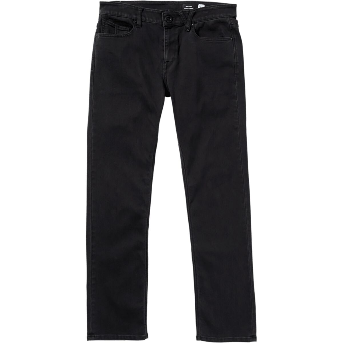 Мужские брюки Volcom Solver Denim Pant, цвет: Чёрный — фото 3