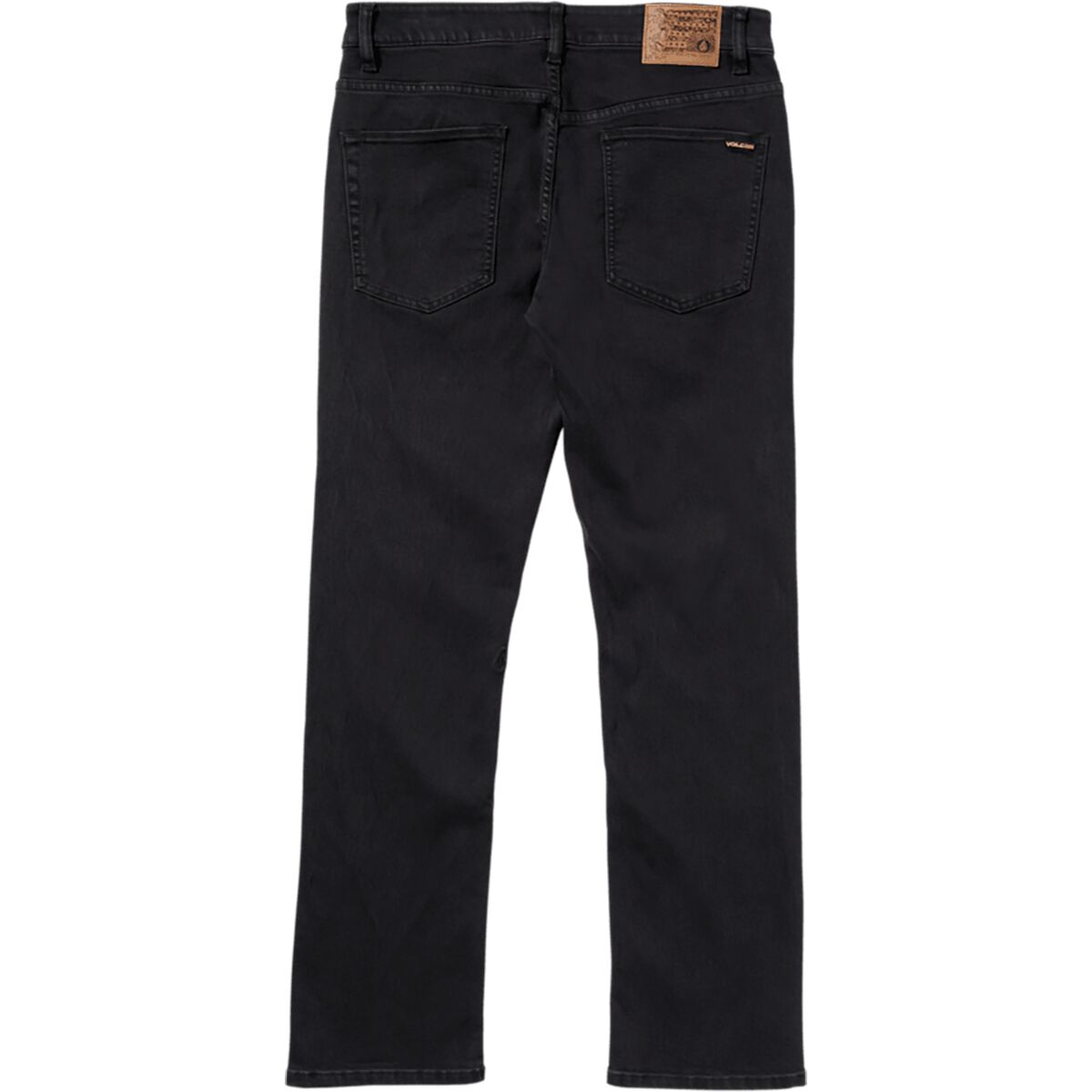 Мужские брюки Volcom Solver Denim Pant, цвет: Чёрный — фото 4