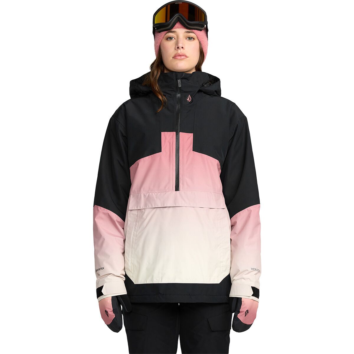 Женский свитер Volcom Fern Insulated Gore Pullover, цвет: Розовый