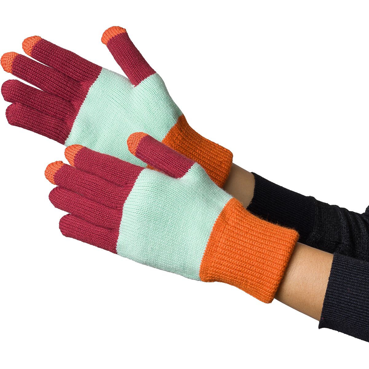 Verloop Trio Colorblock Touchscreen Gloves Accessories