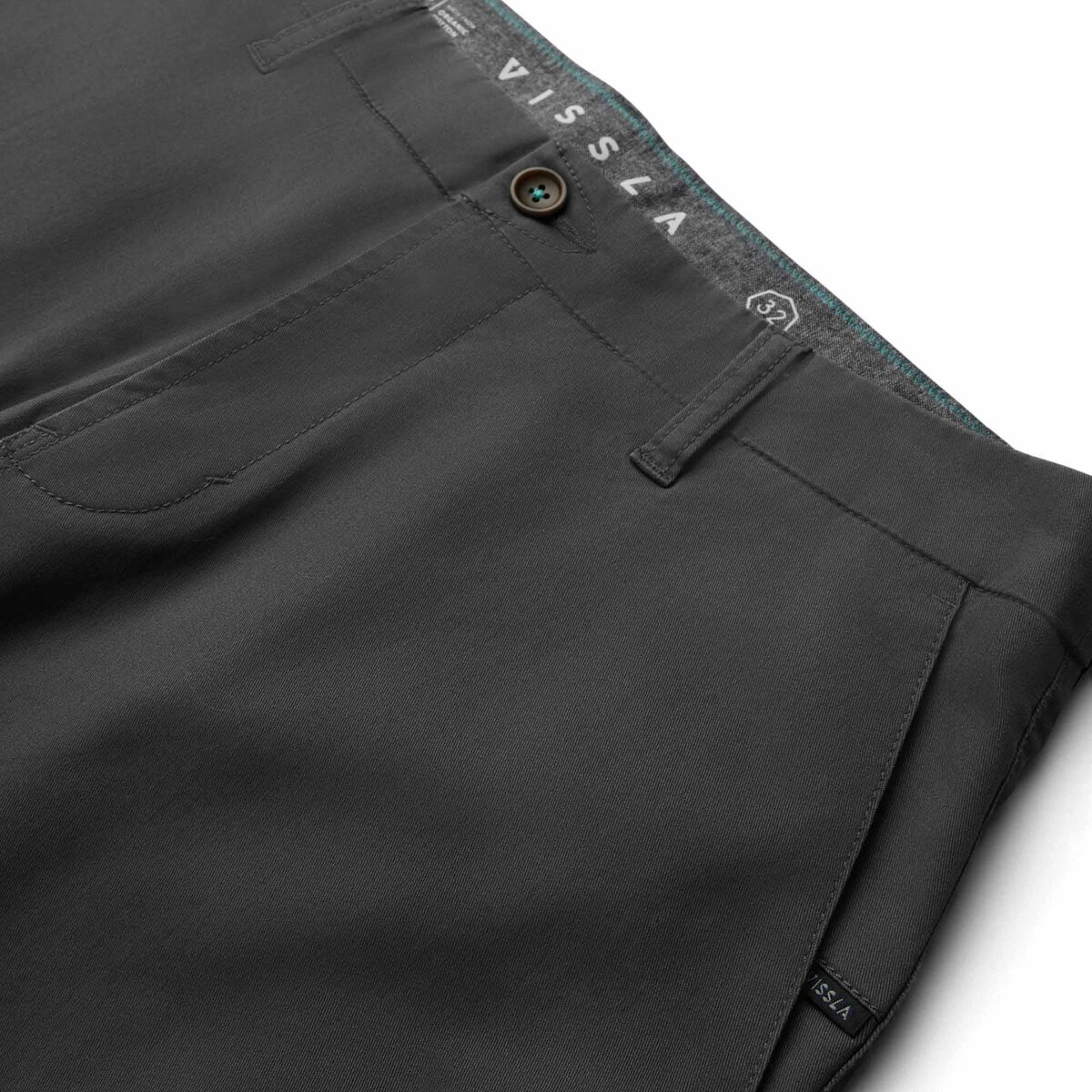 Мужские шорты Vissla No See Ums Eco 18in Walkshort, цвет: Тёмный серый — фото 4