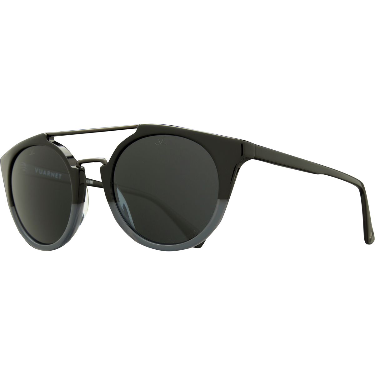 Vuarnet VL1602 Sunglasses - Dark Havana & Gun Metal Frame With Brown Lenses (60mm)