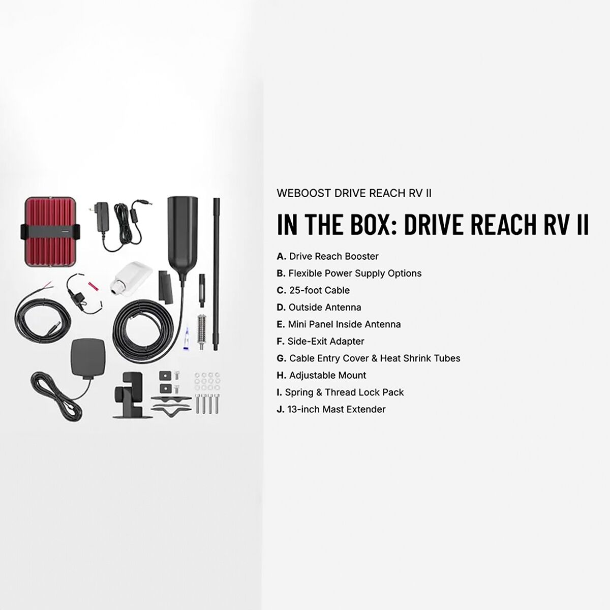 Weboost Drive Reach RV II
