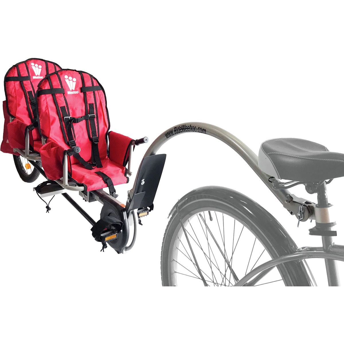 Weehoo Igo Two Bike Trailer _ Weehoo Turbo Bike Trailer Review – SRXF