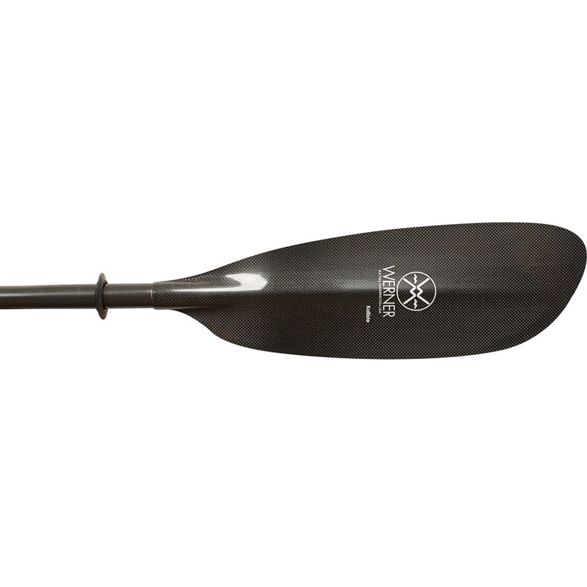 Werner Kalliste 2-Piece Carbon Paddle - Straight Shaft