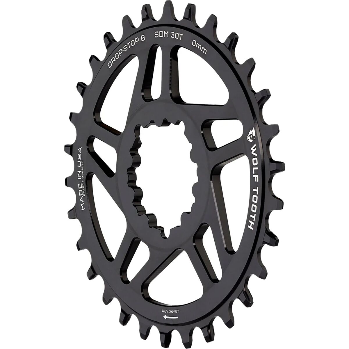 Wolf Tooth Components Drop Stop SRAM Direct Mount Chainring