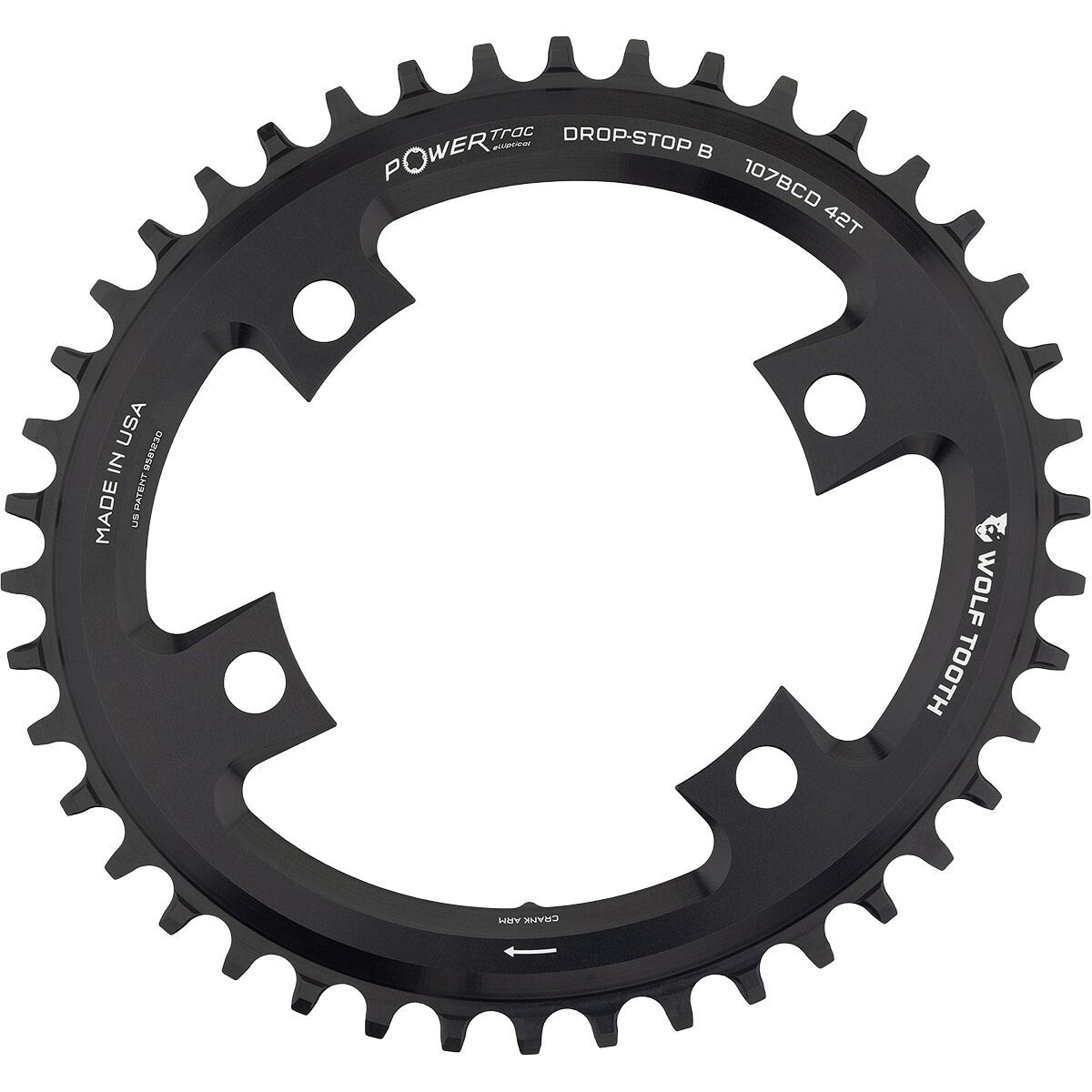 Wolf Tooth Components SRAM Compatible 107 BCD Oval Chainring