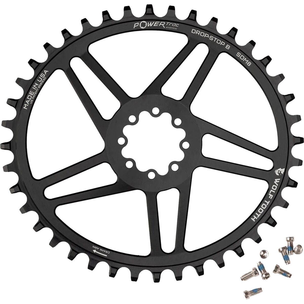 Wolf Tooth Components SRAM Compatible 8-Bolt Direct Mount...