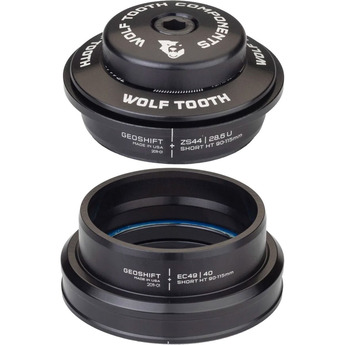 Wolf Tooth Components ZS44 Upper EC49 Lower GeoShift Angle...
