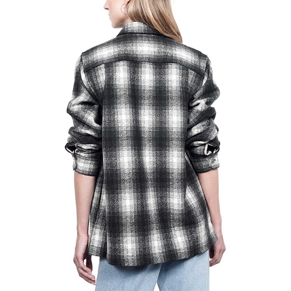 Wildfang The Essential Flannel Fleece Lined Shacket,Specials : American Fashion Style Bags On Sale