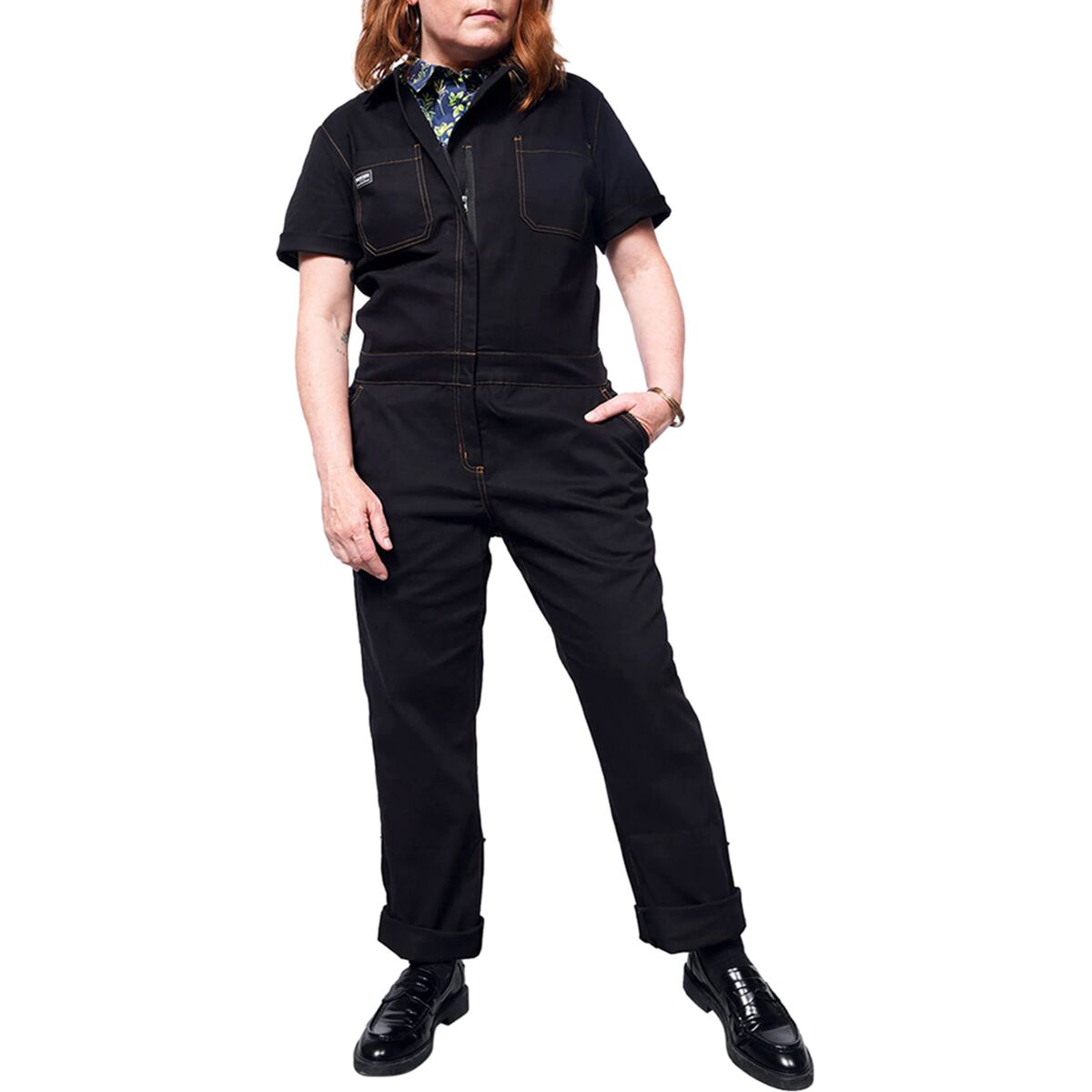 Wildfang The Essential Short-Sleeve Coverall