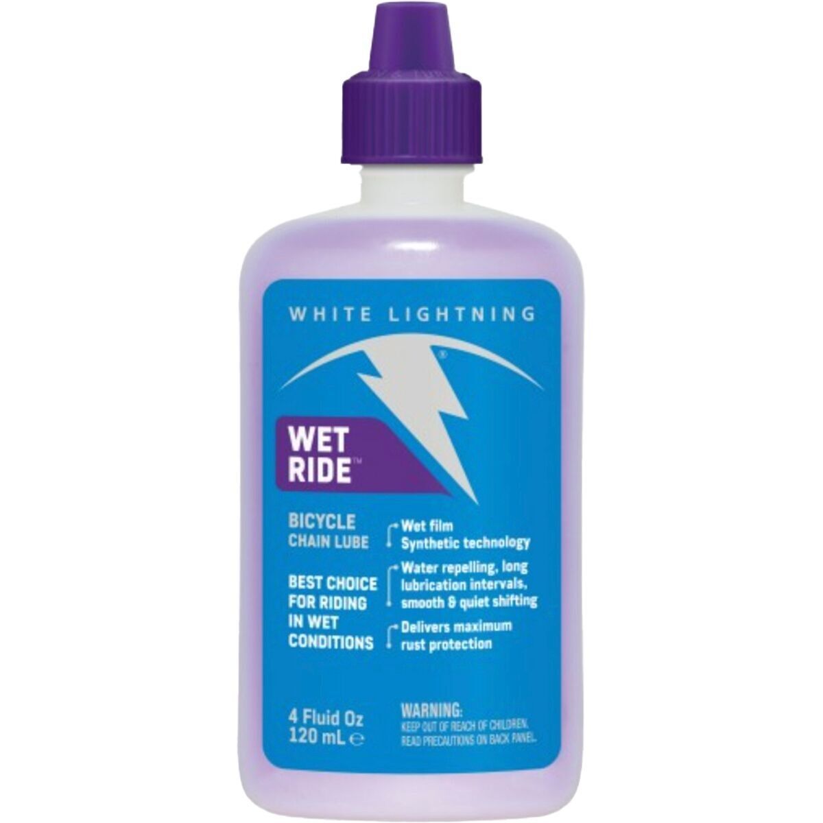White Lightning Wet Ride Chain Lube