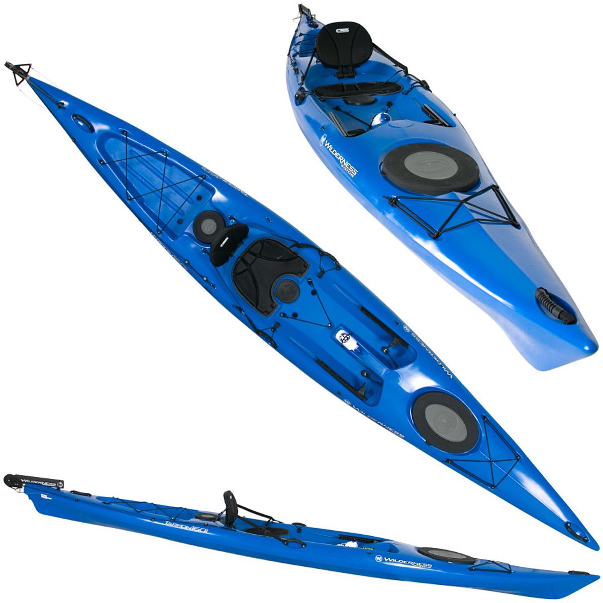 Wilderness Systems Tarpon 160i Angler Sit On Top Kayak w/ Rudder Paddle