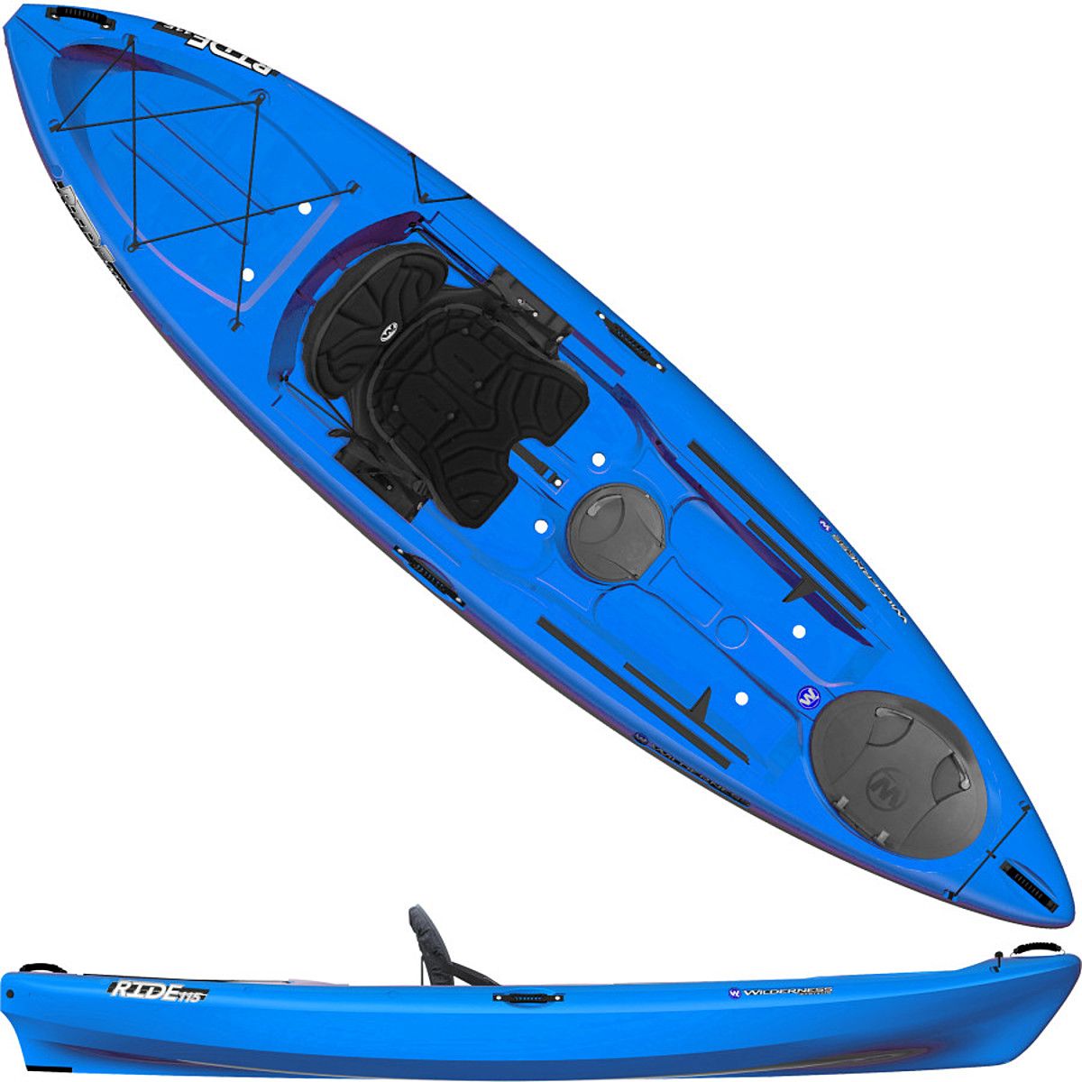 Wilderness Systems Ride 115 Kayak SitOnTop Paddle