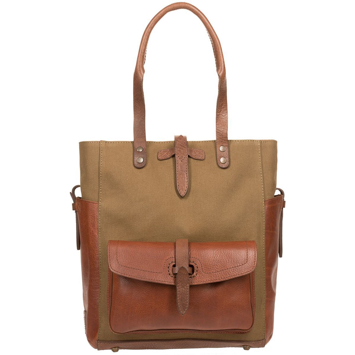 Will Leather Goods Canvas & Leather Ashland Tote Women's