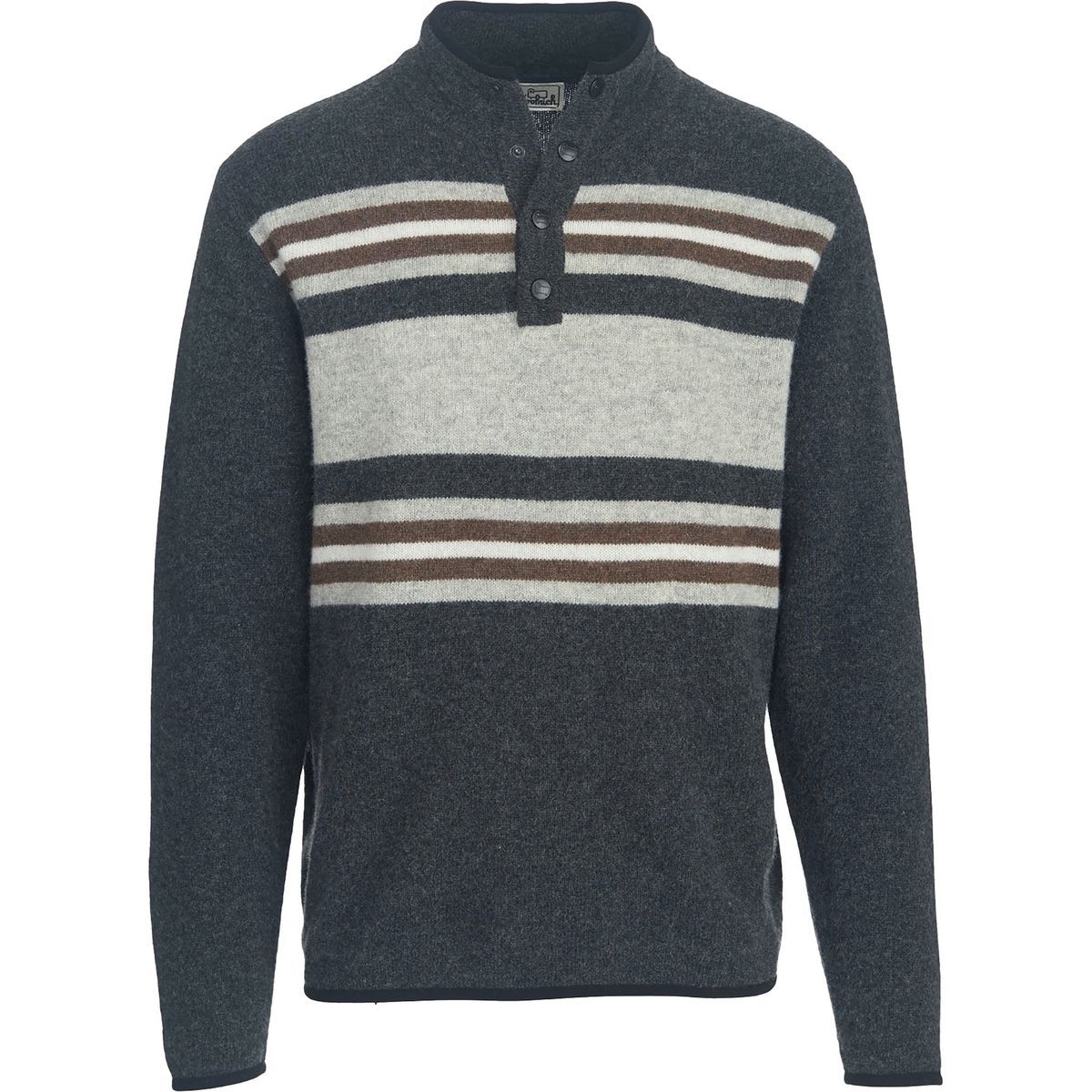 Woolrich Half Snap Blanket Sweater Men's Clothing