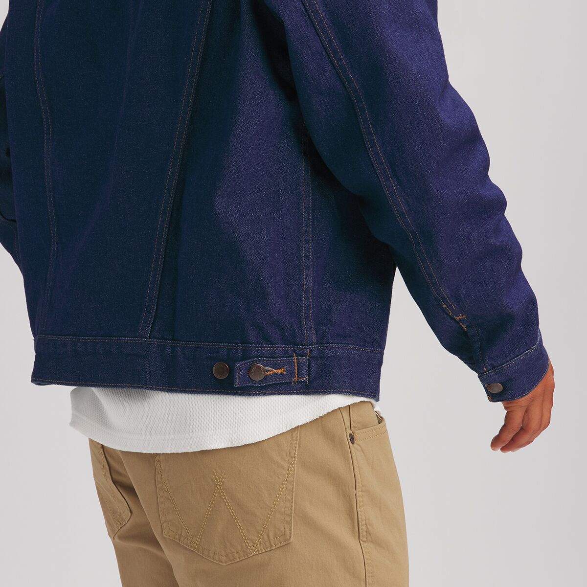 Wrangler Blanket Lined Denim Jacket Men's Clothing