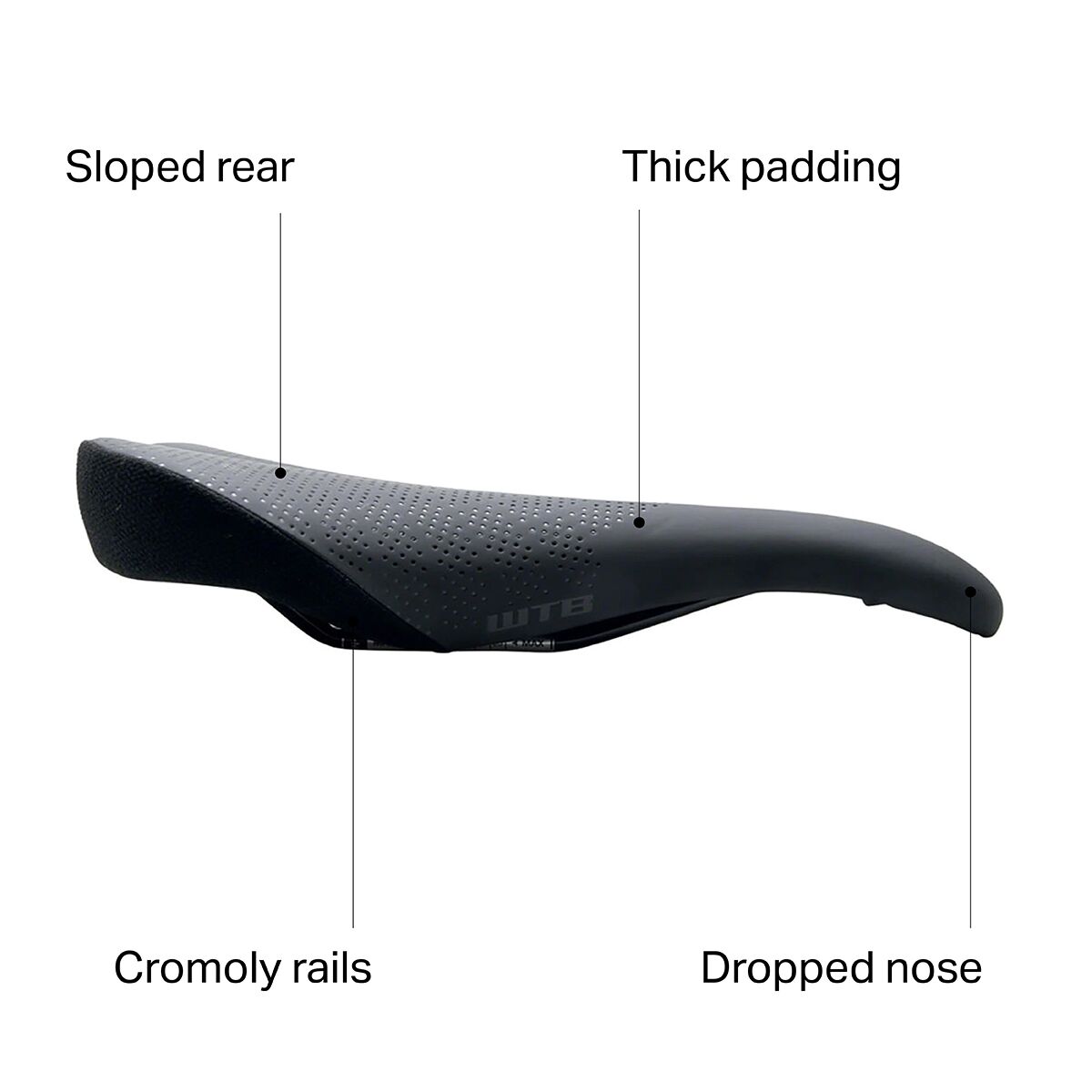WTB Pure Cromoly Saddle
